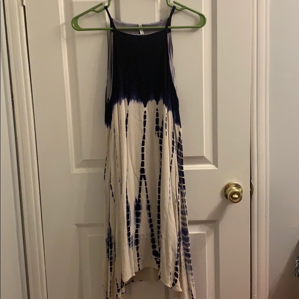 Purple & blue tie dye dress🌟